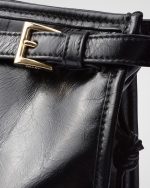 Prada Bonnie Large Leather Handbag - Image 3
